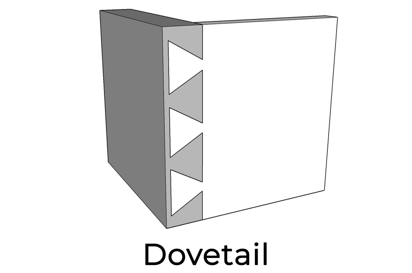Furniture made in America - Contraxx Furniture Joinery Dovetail