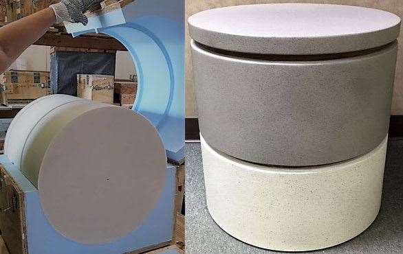 Lobby furniture - Canal Dover Resin Mold Catalyzed Molded Resin Raw Table