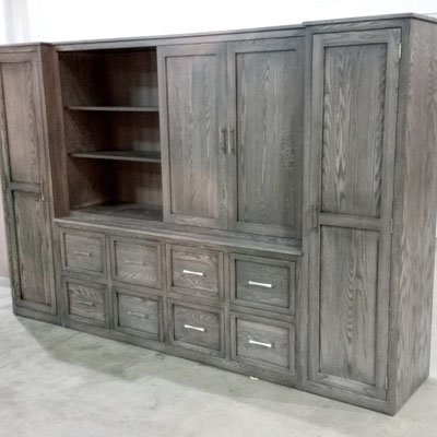 Custom furniture made in America - Desks Media Centers Bookcases 6t