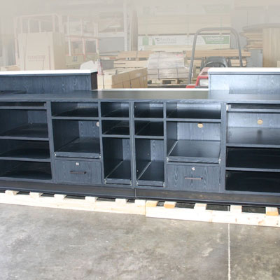 Commercial furniture - Reception Desks Lobby Retail Display 2t
