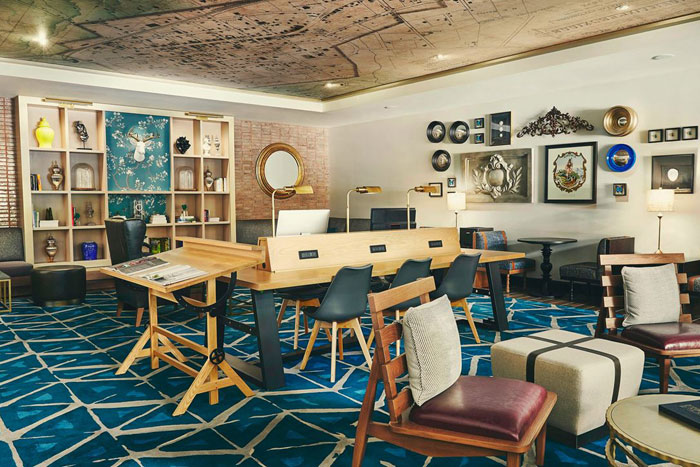 Hotel furniture - The Draftsman Charlottesville Contraxx Furniture thumb
